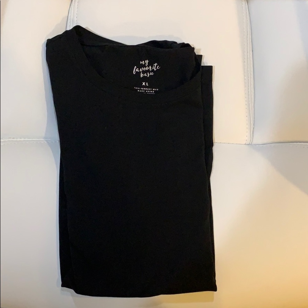 Simple black shirt